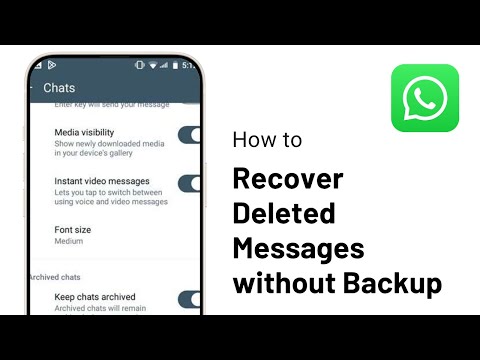 How to Recover Deleted WhatsApp Messages without Backup on Android
