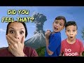 BOYS got LOST on a VOLCANO! was that a tremor?!