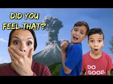 WAS THAT A TREMOR?! Where are the boys? || Hiking a VOLCANO!