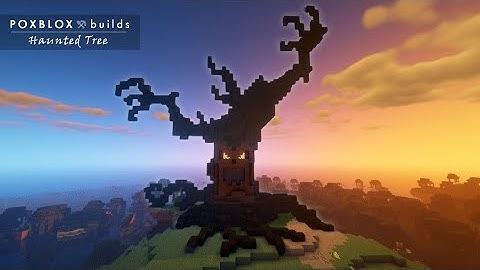 Minecraft: How to Build an EPIC Spooky Tree | Haunted Tree Monster Tutorial - Halloween Design