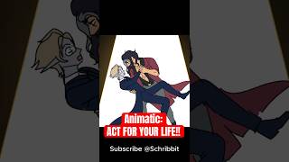 TTRPG ANIMATIC: Act For Your Life #ttrpgmeme #animatic