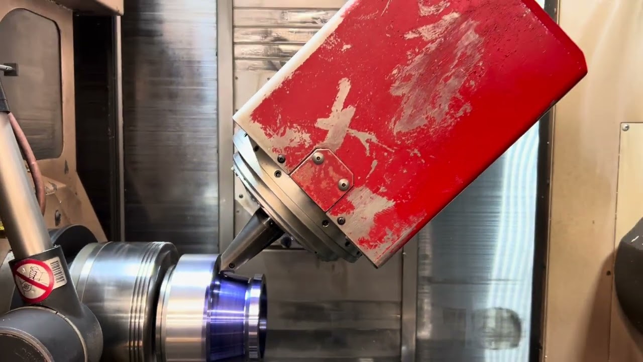 NT1000 B-Axis Turning Testing 