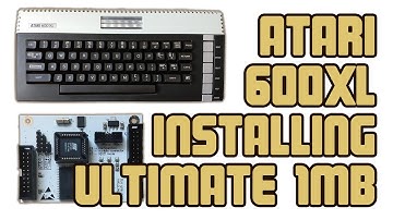 Atari 600XL Part 2: Installing Ultimate 1MB