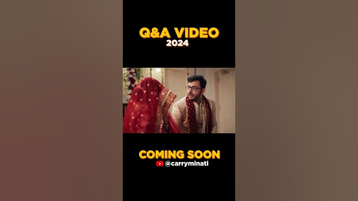 CARRY KI SHAADI 😆 / #shorts #roast #q&a #carryminati #wedding