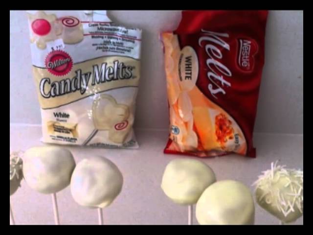 how to dip cake pops wilton candy v white chocolate melts How To Cook That Ann Reardon