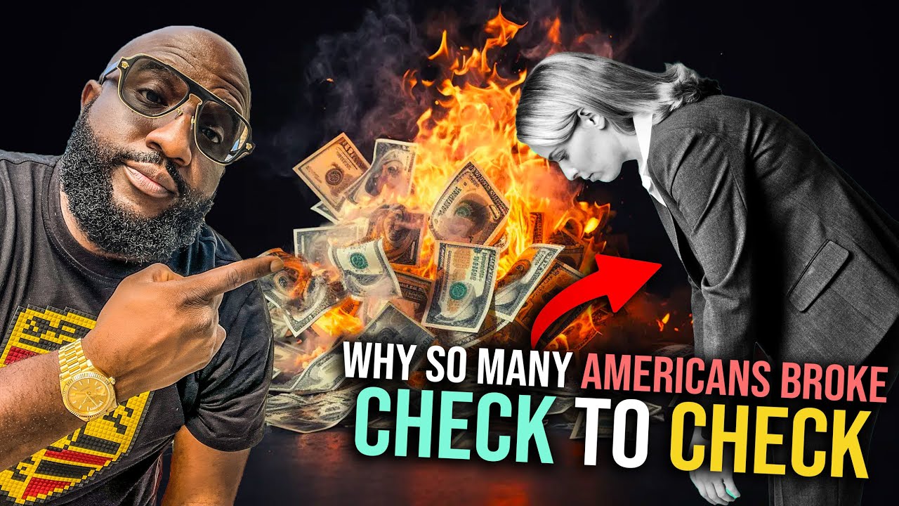 Americans Are Broke, Living Check To Check, With No Relief Coming... How To Get Out the Rat Race 🤔