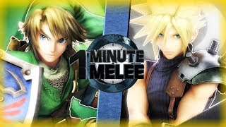 Link vs Cloud (Zelda vs Final Fantasy) One Minute Melee S6 EP8