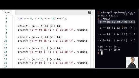 C Programming in Marahti, Logical Operators by Dr. Pranav Patil
