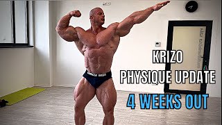 Krizo Physique Update & Posing - 4 Weeks Out