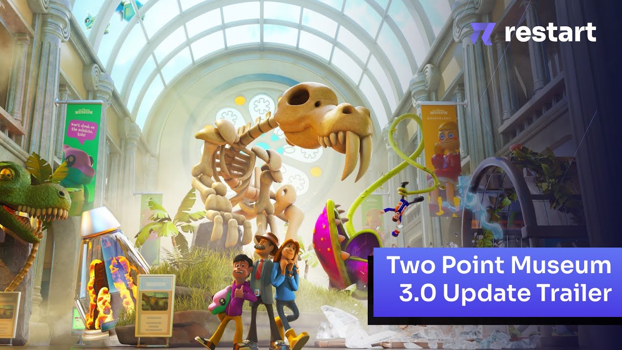 Two Point Museum | 3.0 Update Trailer - YouTube