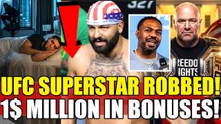 UFC Superstar ROBBED! Record BREAKING UFC Bonuses for UFC Freedom 250, Josh Hokit and Dana White
