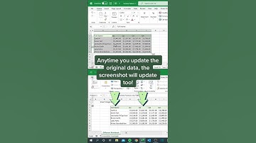 #Shorts Camera Tool - Excel Wonders 🤓 - #Excel Shorts #Shortsvideo #viralshorts #exceltips