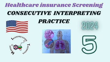 5 Consecutive interpreting Practice / Screening