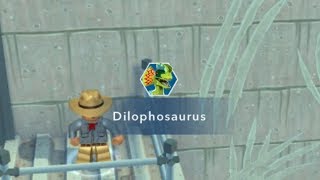 LEGO Jurassic World (PS Vita/3DS/Mobile) Indominus Paddock - Amber Brick Guide screenshot 4