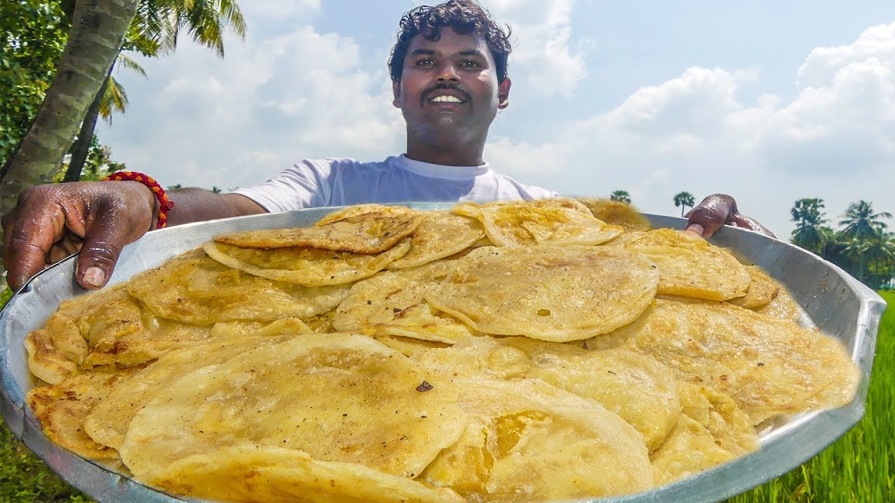 Puran Poli Making in Sweet Shop | Bobbatlu Recipe | How to Make Bobbatlu | Bhakshaalu Making | STREET FOOD