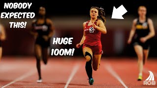 She was NEVER supposed to be this FAST! || The FASTEST 100 meter women in D1 you've NEVER heard of!