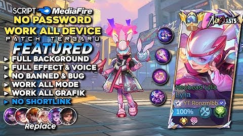 Script Skin Lylia Neobeast Lylia No Password | Full Effect Voice - Patch Terbaru Mobile Legends 2025