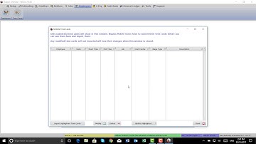 Bizprac: Downloading Mobile Time Cards