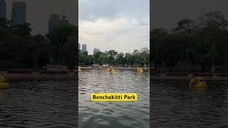 Benchakitti Park in Bangkok, Thailand. Top places to visit in Bangkok 🇹🇭