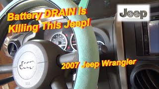 Battery DRAIN is Killing this Jeep!