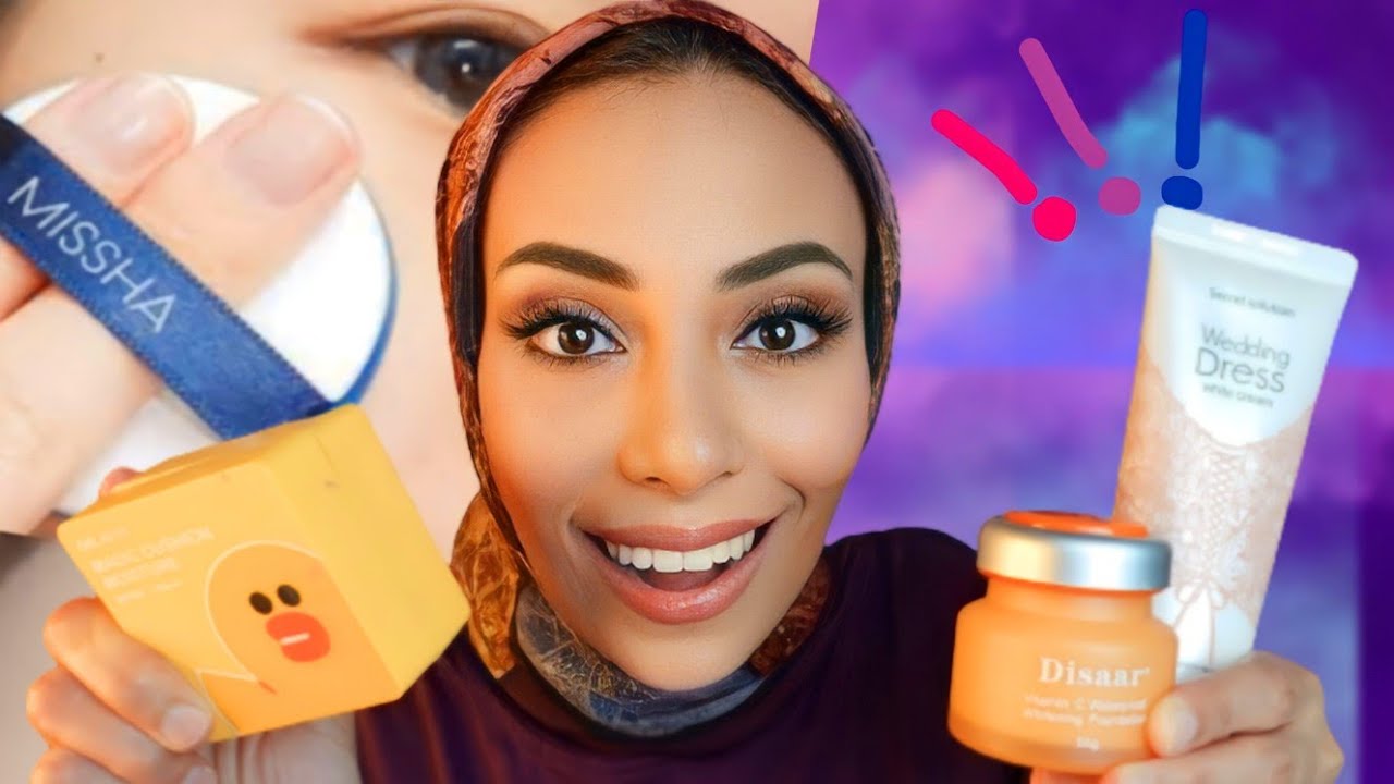 تحدى اجمد فاونديشن على البشرة |ديزار ويدينج دريس| كوشن magic||مروه دوله♡