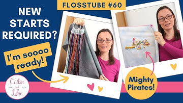 A Colourful Finish, WIP Down = New Starts Coming Soon, and The Repeat offenders?! [Flosstube 60]