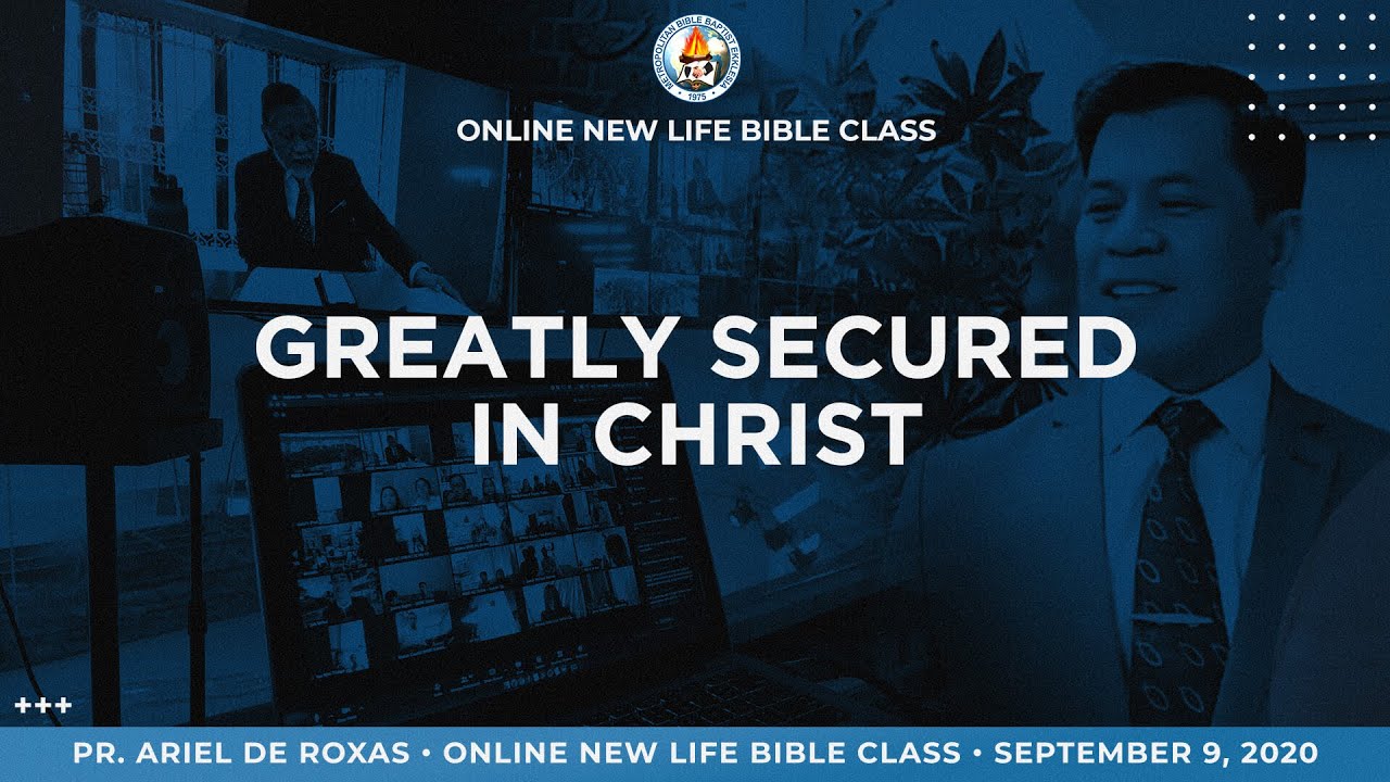 Aril Roxas Greatly Secured in Christ - Pr. Ariel De Roxas - YouTube