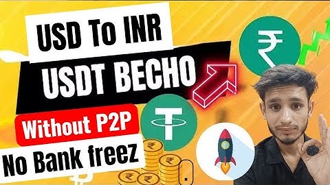 Convert USDT To INR Easily Without Binance P2P | Safest way to Withdraw Forex/Propfirm Payouts