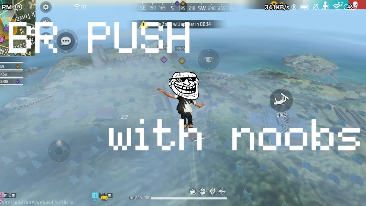 BR PUSH With my noob Friends😏😏 - YouTube