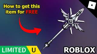 FREE UGC LIMITED - HOW TO GET UGC Dark Lightning Spear in Avatar Outfit Creator screenshot 4