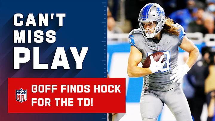Goff Hits Hock for the TD Strike