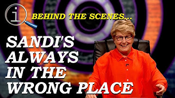 QI Behind The Scenes | Sandi