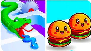 Max Levels  Food run 3D Vs Snake Run Race   3D❌🔥💕💕💕All New Max Update Mobile Gameplay WE21