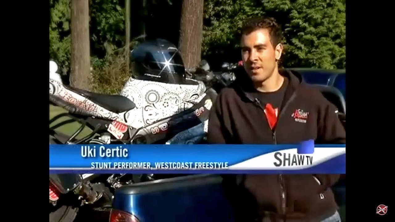 STUNT BIKING - Uros Certic Uki - TV interview