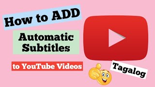 How To Add Subtitles  Tagalog