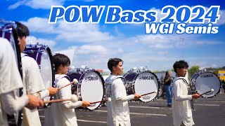 POW Percussion 2024 Bass Subs || WGI Semis