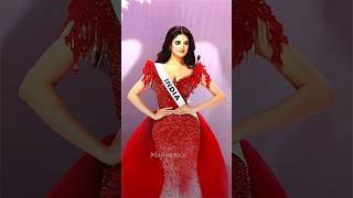 Manika Viswakarma Dazzles In Red Gown, Ruling Miss Universe In Thailand With Elegance