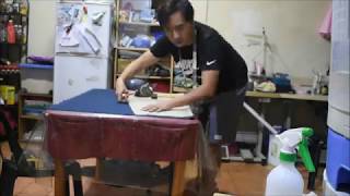 1970's Dress Pattern Making to Fitting Timelapse