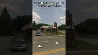 Evolution of an Abandoned Wendy's in Des Moines, Iowa #shorts