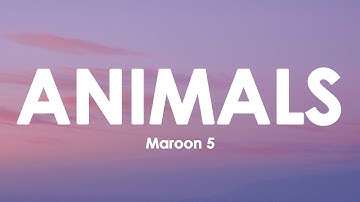 Thumbnail of Maroon 5 - Animals [1HOUR+Lyrics]