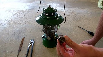 EASY Check Valve Removal  Coleman Lanterns