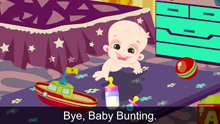 Bye Baby Bunting | Kids Nursery Rhymes &amp; Lullaby