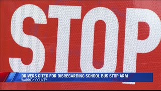 ISP: Two drivers cited for disregarding school bus stop arm