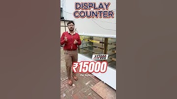 Sweet Display Counter | Bakery Display Counter | Best Display Counter Price in India #displaycounter