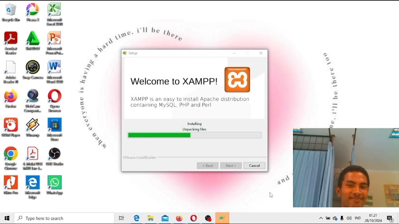 TUTORIAL MENGINSTAL APLIAKSI XAMPP DAN VISUAL STUDIO CODE - YouTube