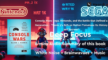 Deep Focus White Noise+Brainwaves+Music Read the book in 5 minutes：“Console Wars”