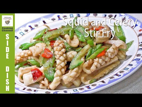 Video: Pweza Na Squid Na Celery