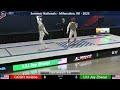 FINAL- Cadet Women's Foil  -  (Goor v Liu) -  Summer Nationals  - Milwaukee, WI – 2025