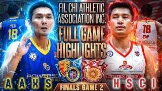 FINALS GAME 2 | HSCI (LAMTEX PIPES) VS AAXS (ACROCITY) | FULL GAME HIGHLIGHTS | FIL-CHI ATHLETICS screenshot 2
