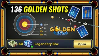 8 Ball Pool Playing 136 Golden Shots - 60 Cash 2.5 Billion Coins - 5 Cues Upgrade - Gaming With K